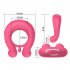 Male Penis Ring Vibrator Delay Ejaculation Cock Soft Silicone Premium Stretchy Cock Ring Sex Toy For Men Couples black APP model