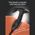 Male Prostate Massage Vibrator Anal Plug Silicone Waterproof Prostata Stimulator black