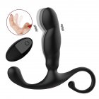 Male Prostate Massager Anal Plug Vibrator For Men Gay Anal Sex Toy Remote Butt Plug Sex Toy For Couples black buckle vibration+ vibration