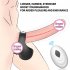 Male Silicone Penis Ring Testicle Vibrator Masturbator Delayed Ejaculation Cock Sex Toys For Men Remote control version