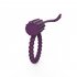 Male Soft Silicone Vibrating Cock Ring Delayed Ejaculation Cock Sex Toys Dick Penis Ring For Couples Purple