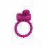 Male Soft Silicone Vibrating Cock Ring Delayed Ejaculation Cock Sex Toys Dick Penis Ring For Couples Purple