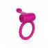 Male Soft Silicone Vibrating Cock Ring Delayed Ejaculation Cock Sex Toys Dick Penis Ring For Couples Purple