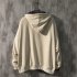 Man Fashion Autumn And Winter Warm Loose Hooded Sweater Coat Tops 563 Apricot  Spring  XL