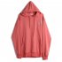 Man Fashion Autumn And Winter Warm Loose Hooded Sweater Printing Hoodie Tops red M