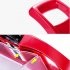 Mandoline Food Slicer  Stainless Steel Veggie Chopper  6 Modes Safe Mandoline With 1 Parer Adjustable Vegetable Slicer  For Kitchen Grown ups Beginners red