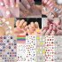 Manicure Nail Sticker Manicure Stickers Accessories Strawberry Rainbow Cherry Stickers Nail sticker 081