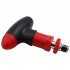 Manual 6 35mm T type Ratchet Screwdriver Rotate forward Reverse Screwdrivers Household Tools