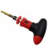 Manual 6 35mm T type Ratchet Screwdriver Rotate forward Reverse Screwdrivers Household Tools