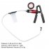Manual Brake Clutch Bleeder Kit Hand Held Vacuum and Pressure Pump Tester Tool Brake Bleeder Kit With Case Red