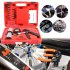 Manual Brake Clutch Bleeder Kit Hand Held Vacuum and Pressure Pump Tester Tool Brake Bleeder Kit With Case Red