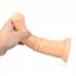 Manual Dildos Penis Bendable Realistic Soft Silicone Female Masturbator Erotic Sex Toys Adult Supplies  small flesh color