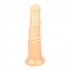 Manual Dildos Penis Bendable Realistic Soft Silicone Female Masturbator Erotic Sex Toys Adult Supplies  small flesh color