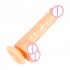 Manual Female Fake Penis Artificial Realistic Simulation Dildos Penis Masturbator Adult Sexual Products flesh color