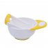 Manual Grinding Bowl Fruit Puree Vegetable Puree Baby Supplementary Food Machine Food Grinderr N orange green