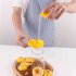 Manual Juice  Squeezer Plastic Hand Pressure Juicer For Fruit Vegetable Kitchen Accessories yellow