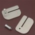 Manual Leather Hitting Distance Ruler Stainless Steel Leather Pulling Board Practical Cutting Ruler Tool DIY Leather Cutting Distance Making Accessories Craft A