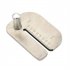 Manual Leather Hitting Distance Ruler Stainless Steel Leather Pulling Board Practical Cutting Ruler Tool DIY Leather Cutting Distance Making Accessories Craft A
