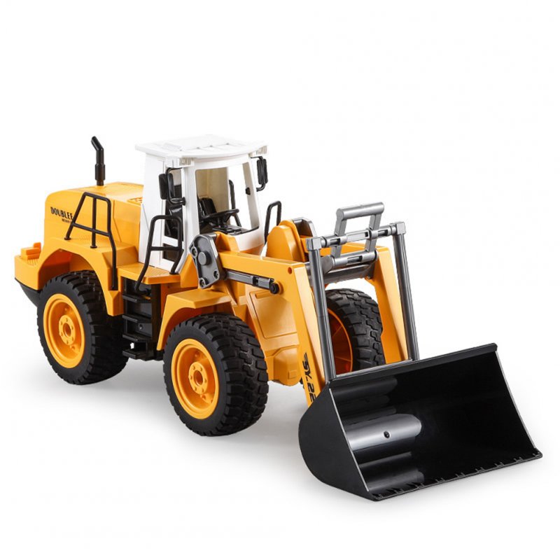 Manual Simulation  Forklift  Toy Detachable Multi-functional Fall-resistant Bulldozer Construction Vehicle Model For Children Boys E229-001 Manual Loader
