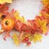 Maple Leaf Garland Door Decorative Pendant Halloween Thanksgiving Pumpkin Ornament As shown