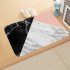Marble Pattern Flannel Door Mat Floor Mat Rugs Non slip Doormats for Outdoor Bathroom Kitchen Carpets 40 60cm