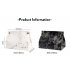 Marbled Leather Tissue Box Home Living Room Table Storage Towel Bag White marble