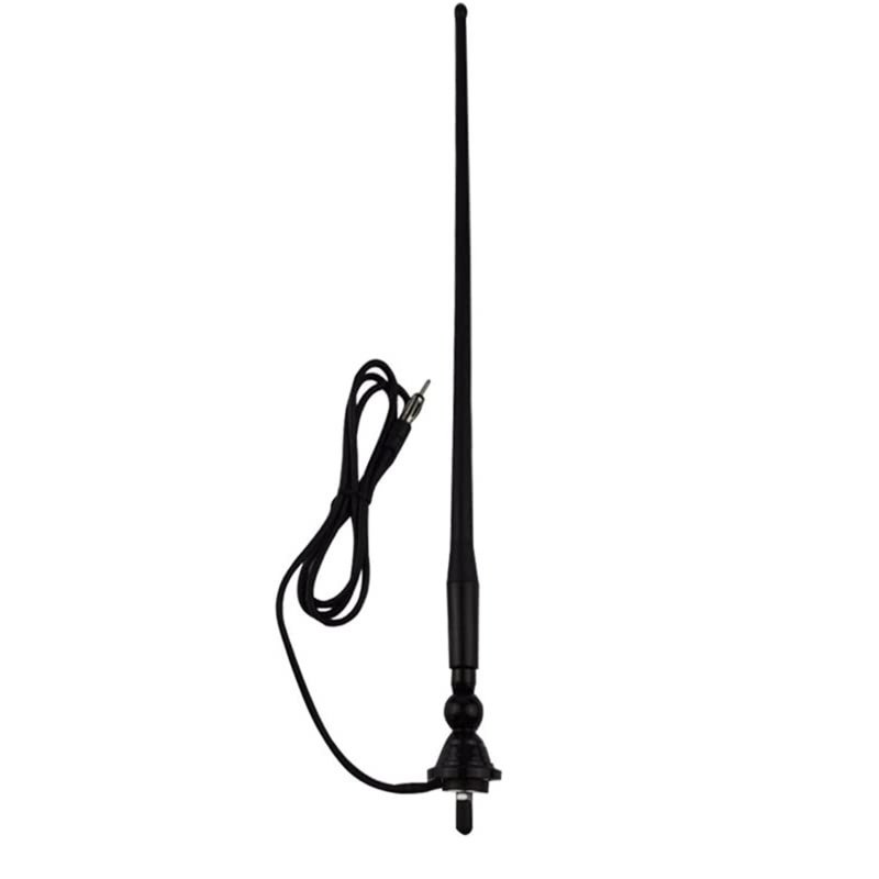Marine Boat Radio Antenna Am/fm Universal Waterproof Flexible Marine Dipole Antenna For Indoor Outdoor black