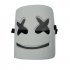MarshMello Mask Full Head Helmet Halloween Cosplay Mask white