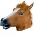 Mask Cosplay Masquerade Funny Halloween Mask Wig White horse head