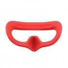 Mask Silicone Protective Cover Replacement Protector Pad Accessories Compatible For Dji Avata Goggles 2 Red