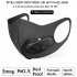 Masks PM2 5 Anti electrical Powder Air Purification Masks Adjustable Floating Pollution valve For Unisex