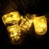 Mason Jar Solar Lamp With 2V80MAH Solar Panel IP65 Waterproof Hanging Light Outdoor Christmas Wedding Birthday Party Garden Decor color frosted