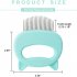 Massaging Shell  Comb For Cat Dog Cleaning Brush Hair Removal Shedding Cleaning Comb Light blue