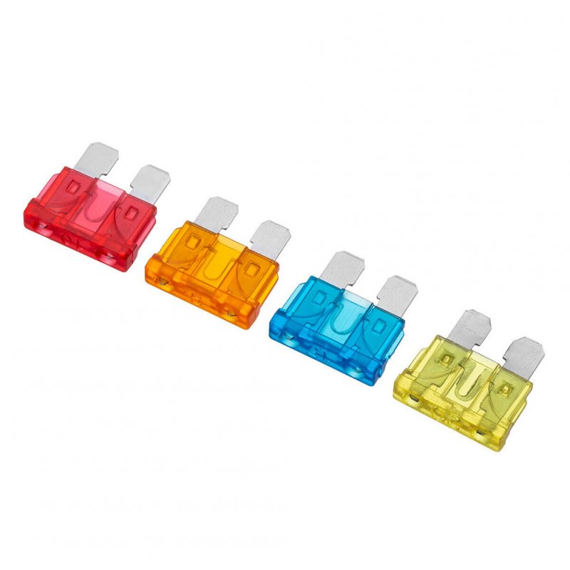 4-way Car Modification Fuse Kit 1-in-4 out Fuse Holder Box Block Panel Board with Led Indicator 