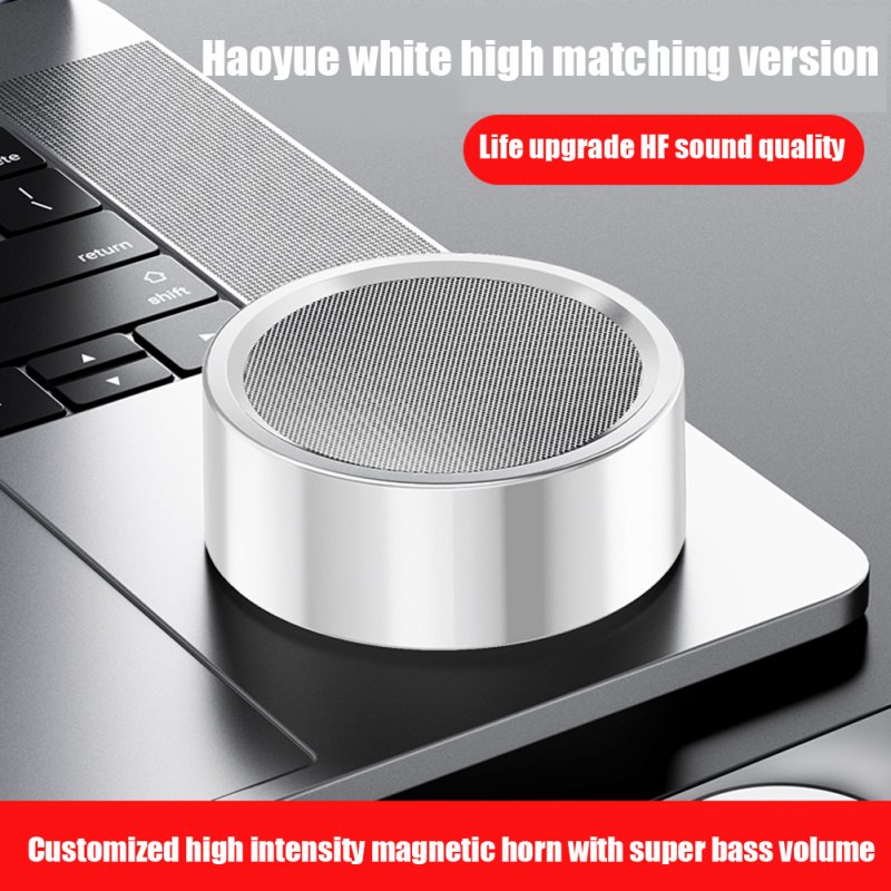Mc Maicong A7 Wireless Bluetooth Speaker Mini Home Outdoor Subwoofer Audio Portable Speaker White high version