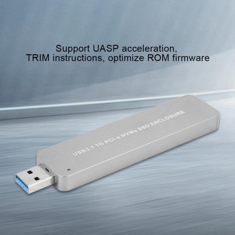 M2 NVME to USB 3.0 Mobile Hard Disk Box M2 NGFF PCIE SSD Solid State to USB3.0 Adapter 
