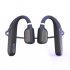Md04 Bone  Conduction Headphones Bluetooth  5 0 Music Call  Function Earphone Waterproof Headset black