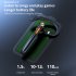 Me 100 Bluetooth  Headset Wireless Portable Stereo Hd Headset With Microphone Black green