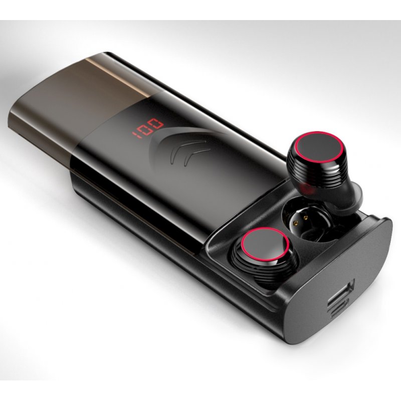 T9 TWS Wireless Bluetooth 5.0 Earphones Stereo HiFi Earphones Earbuds with 6000mAh Charging Case  