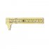 Measure Measurement Tool Pocket 0 100mm Mini Brass Sliding Gauge Vernier Caliper