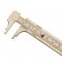 Measure Measurement Tool Pocket 0 100mm Mini Brass Sliding Gauge Vernier Caliper