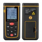 Measure any distance from 0 05 to 40 meters quickly and easily with the laser distance meter  Portable and lightweight  it   s easy to take anywhere you need
