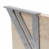 Measurement Tools Carpenter Ruler Speed Square Protractor Miter Framing Tri square Line Scriber Saw Guide Silver