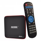 Mecool M8S PRO W TV Box   1GB DDR3 RAM   8GB ROM  4 core 64bit   Android 7 1  2 4GHz WiFi  Ordinary remote control   UK Plug