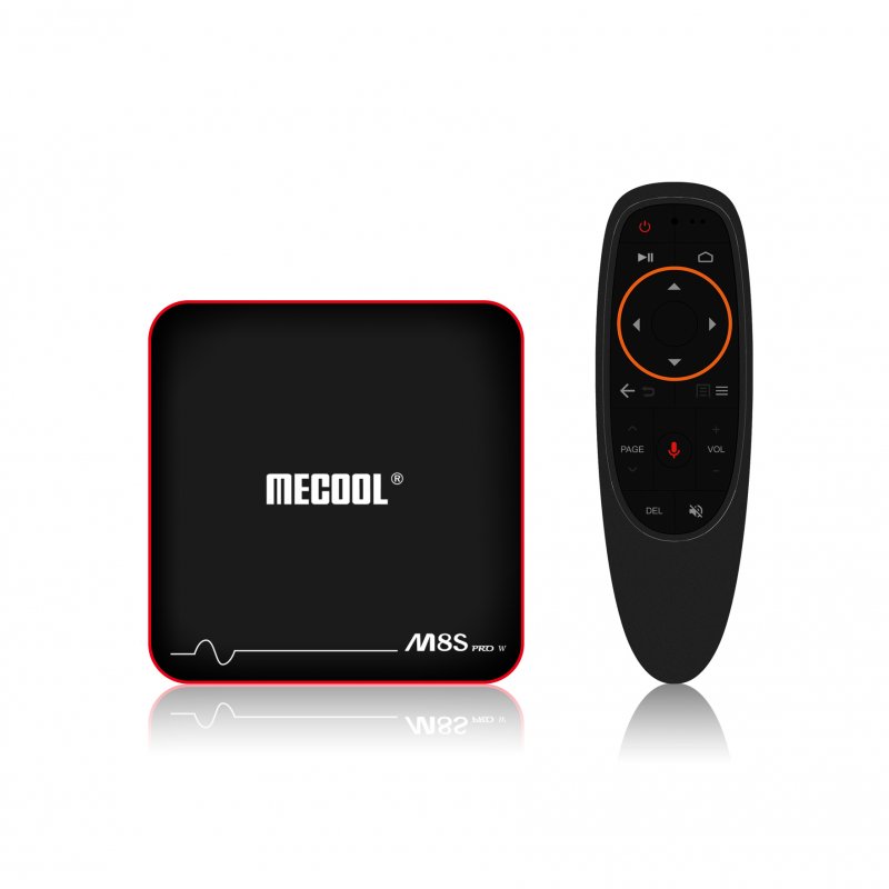 Mecool M8S PRO W TV Box - Voice RC,UK Plug