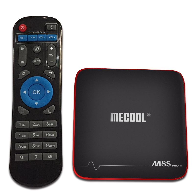 MECOOL M8S PRO W Android 7.1 TV BOX 2G+16G S905W Quad Core 3D WiFi 4K HD Media 