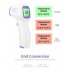 Medical Electronic Digital Infrared Thermometer Adult Fever Thermometer LCD Digital Non contact white Standard