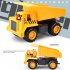 Medium sized Alloy Children Pull  Back  Car  Toy Fire fighting Engineering Vehicle Multiple Simulation Model Pull back car