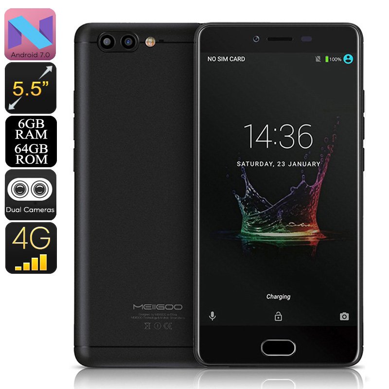 Meiigoo M1 Android Phone (Black)