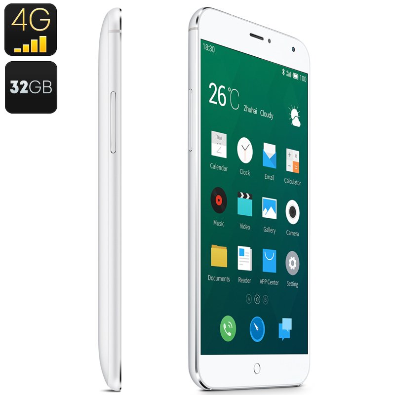 Meizu MX4 4G Smartphone 32GB (Silver)